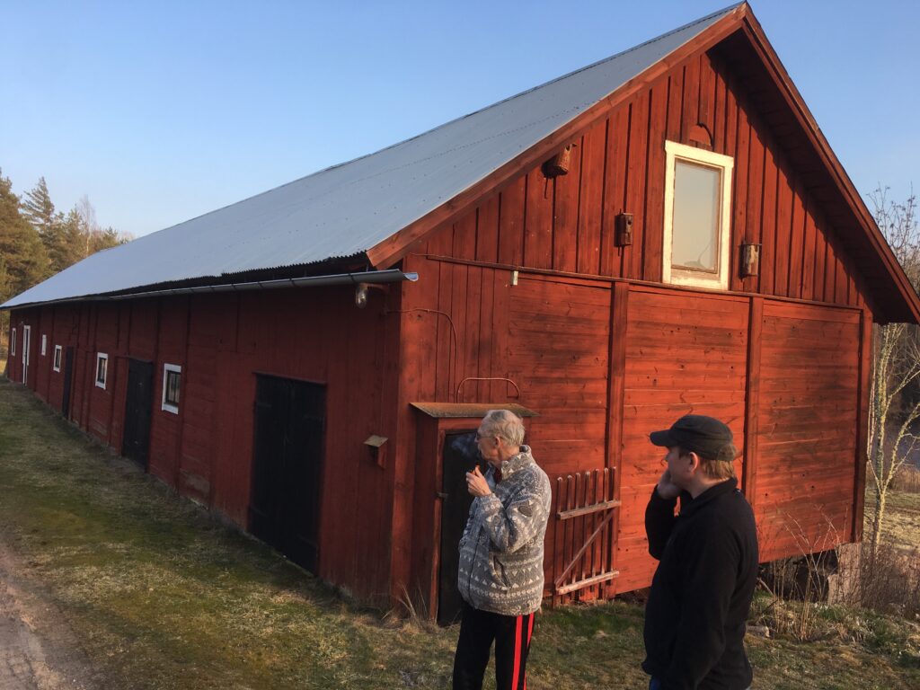 Martin Silverudds gamla hönsstallar